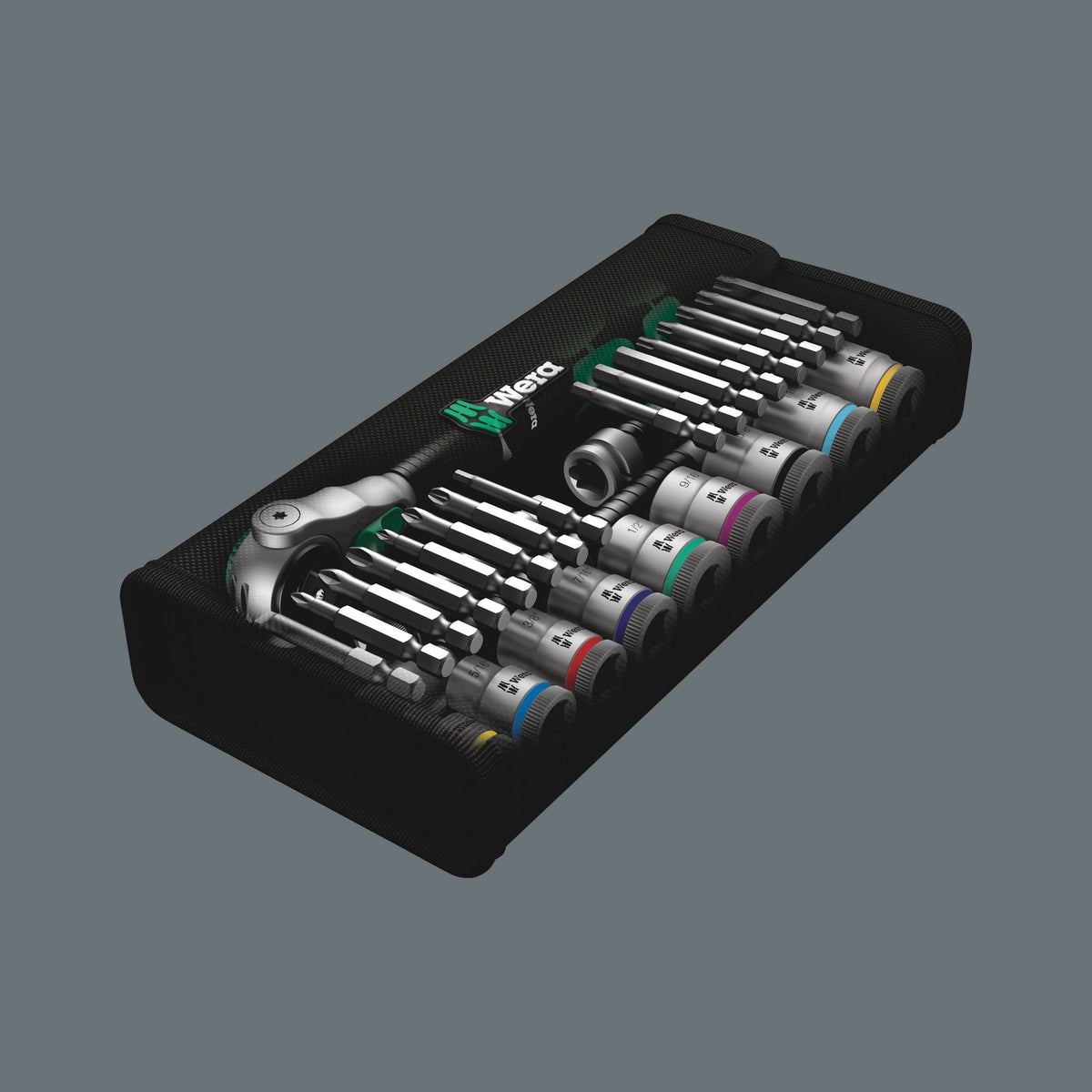 3/8-in Drive Socket Set, SAE, 29-pc P0Y9 - product image 2
