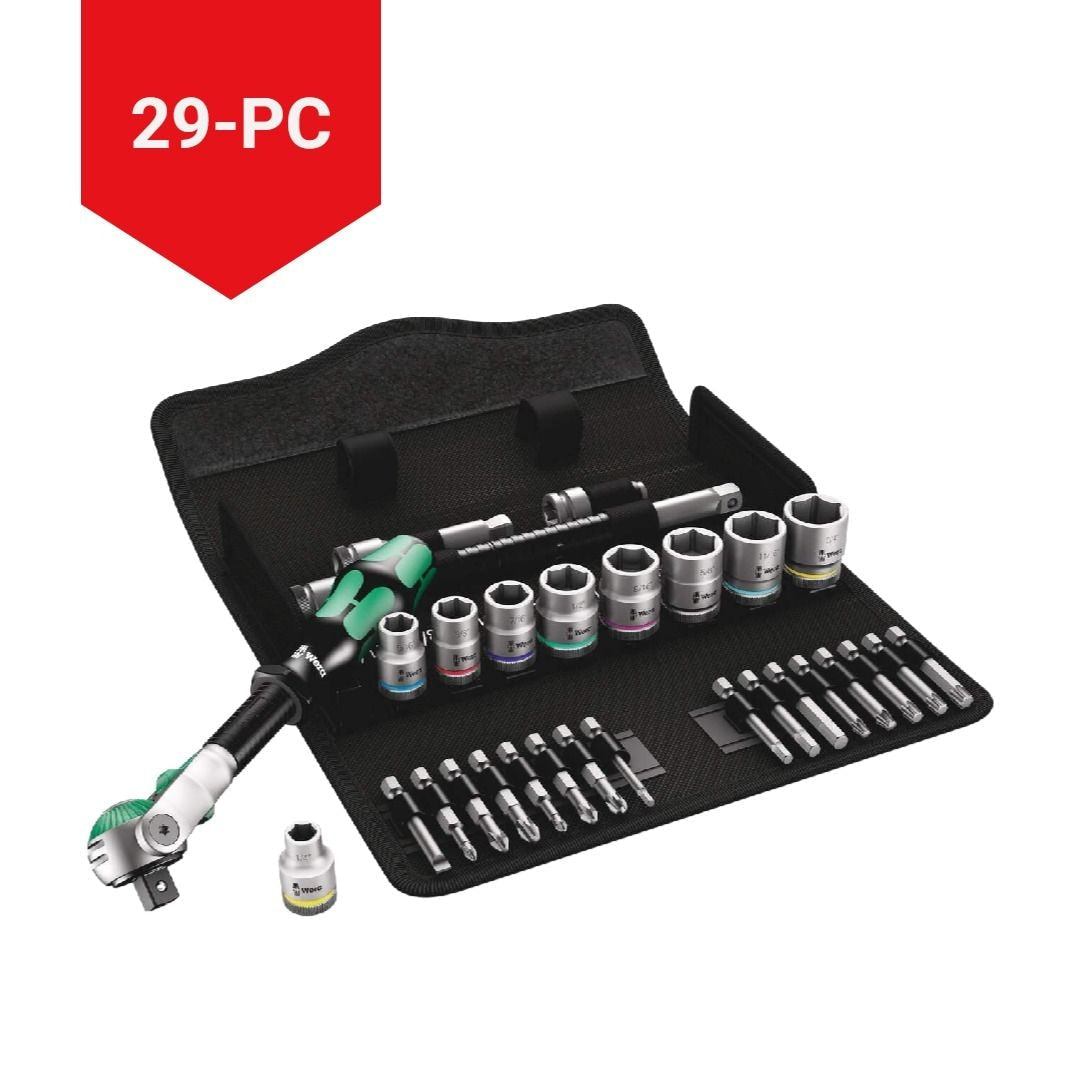 3/8-in Drive Socket Set, SAE, 29-pc P0Y9 - product image 3