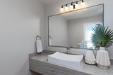 Bryant 5-Light Vanity Light, Black with Opal Shade Z1E4 - product image 6