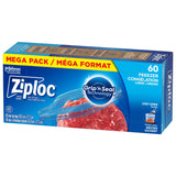 Large Plastic Freezer Bags Mega Pack, 760-mL, 60-pk H8N1 - product image 1