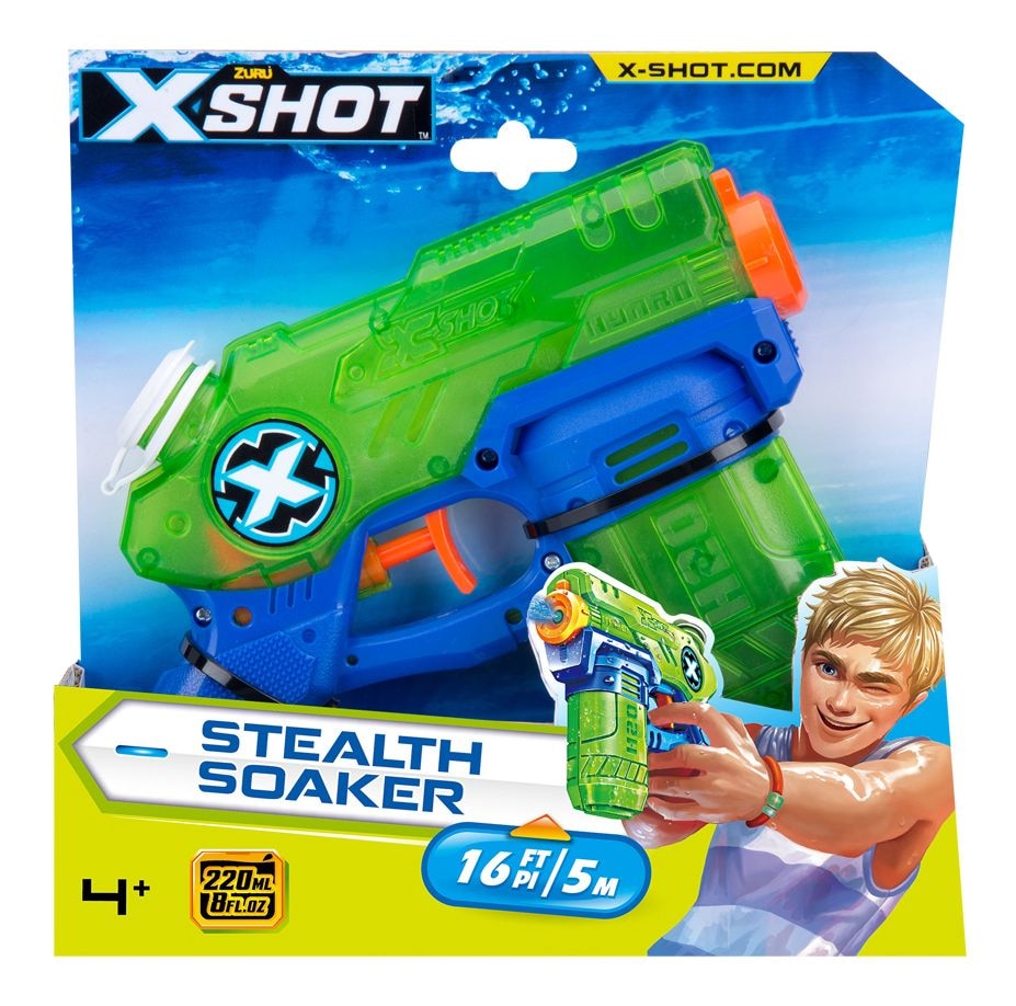 X-Shot Stealth Soaker Water Blaster, Kids' Outdoor Summer Water Toy, Age 4+ S3I2 - product image 1